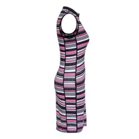 Women's Stripe Printed Sleeveless Dress