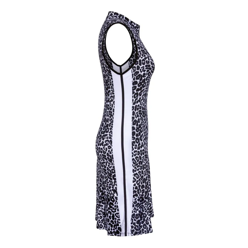 Women's Animal Printed Sleeveless Dress