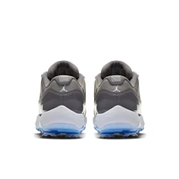 Men's Air Jordan 11 Spiked Golf Shoe - Grey/White