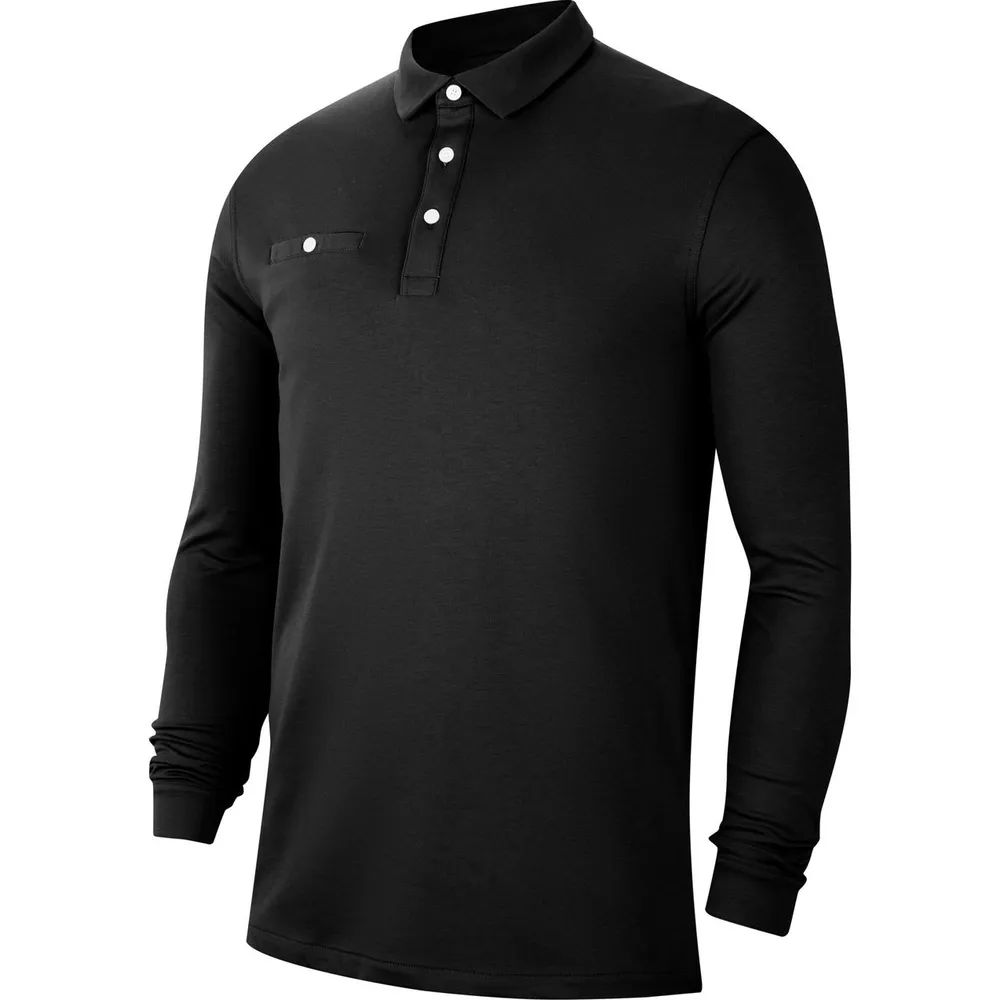 Men's Dry Player Long Sleeve Polo