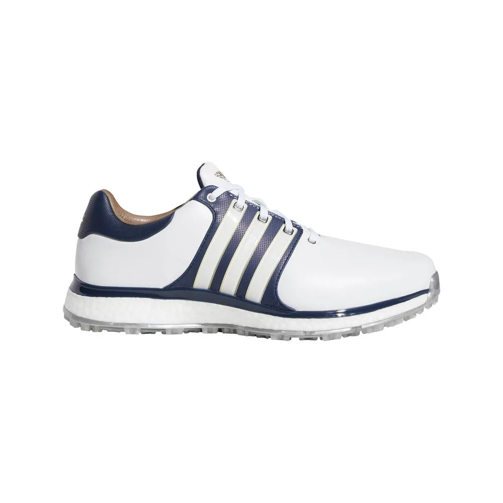 Men's Tour360 XT Spikeless Golf Shoe - White/Navy/Gold