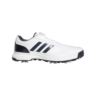 Men's CP Traxion Boa Spiked Golf Shoe -White/Black/Silver