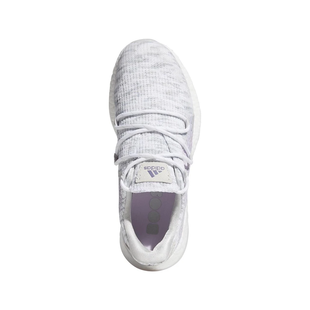 Women's Crossknit 4 Spikeless Golf Shoe - White/Purple