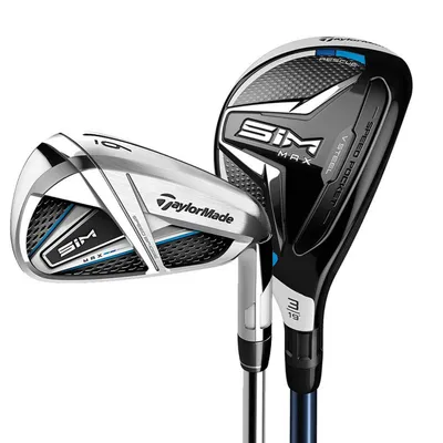 SIM MAX 3H 4H 5-PW Combo Iron Set with Graphite Shafts