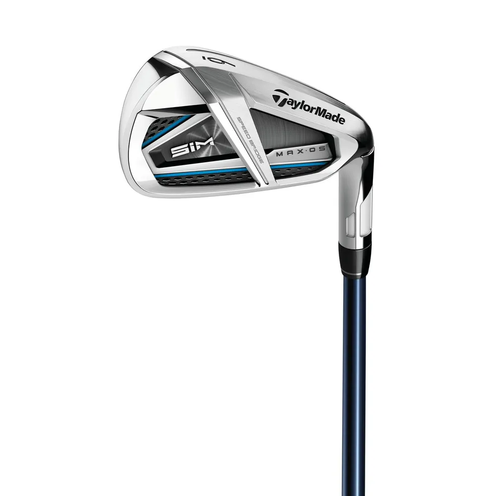 SIM MAX OS 5-PW AW Iron Set with Graphite Shafts