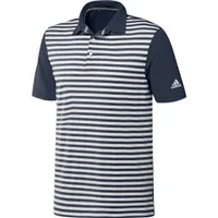 Men's 3 Colour Stripe Short Sleeve Polo