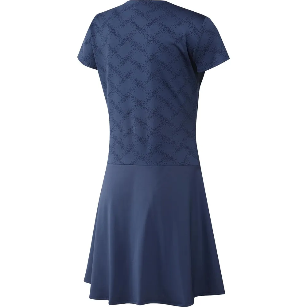 Women's Jacquard Short Sleeve Dress