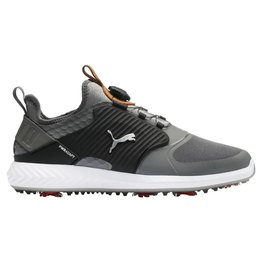 Men's Ignite PWRAdapt Caged Disc Spiked Golf Shoe - Grey/Black