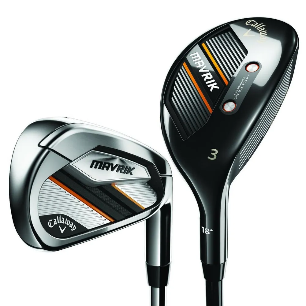 Mavrik 3H 4H 5-PW Combo Iron Set with Steel Shafts