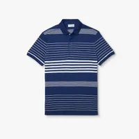 Men's Striped Short Sleeve Polo