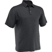 Men's 3-Colour Stripe Short Sleeve Polo