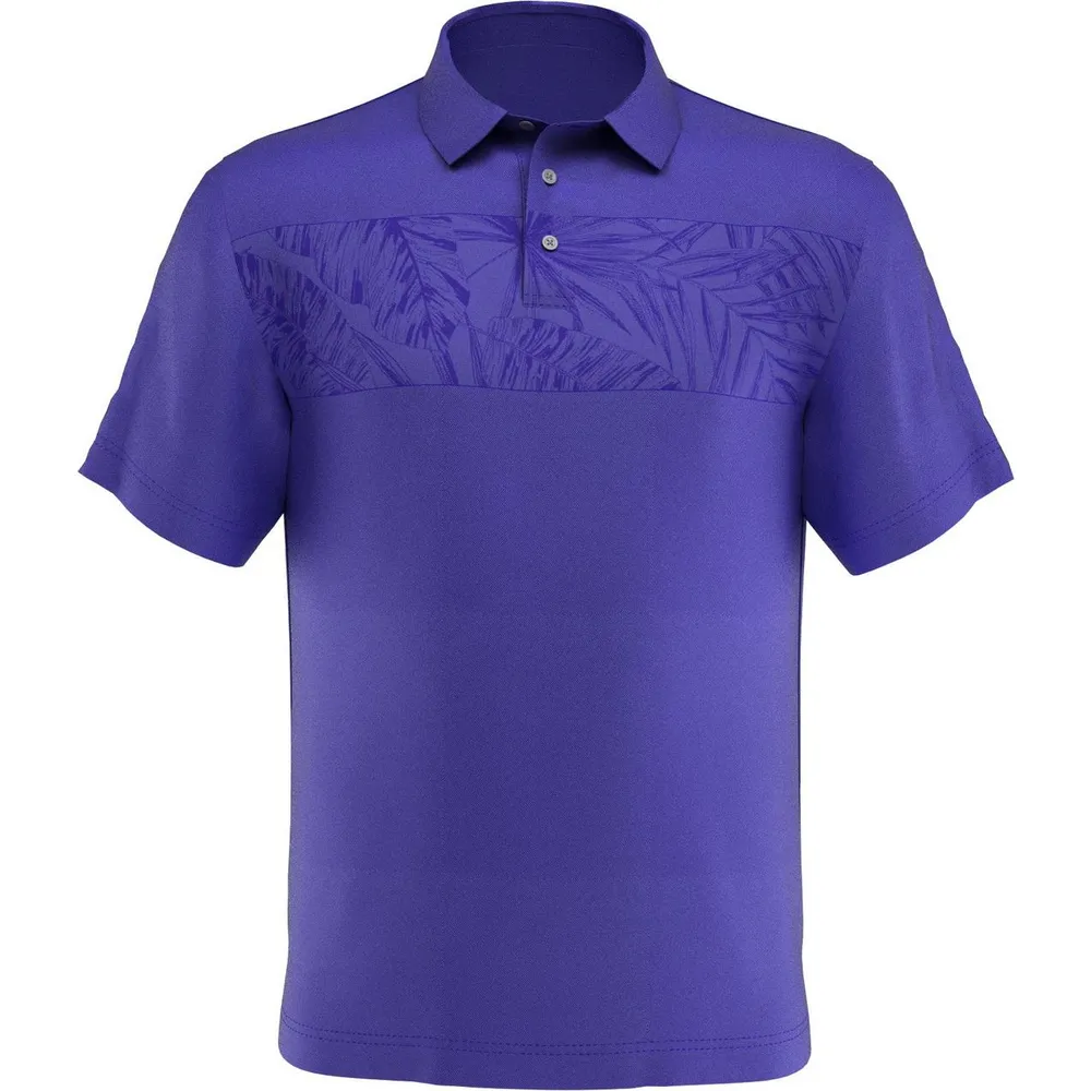 Men's Lux Palm Short Sleeve Polo