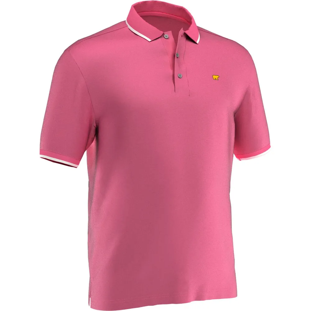 Men's Solid Short Sleeve Polo