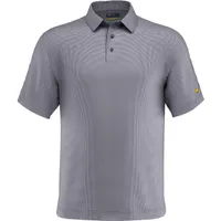 Men's Mini Printed Gingham Short Sleeve Polo