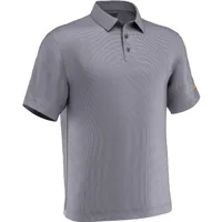 Men's Mini Printed Gingham Short Sleeve Polo