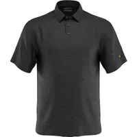 Men's Heather Slub Short Sleeve Polo