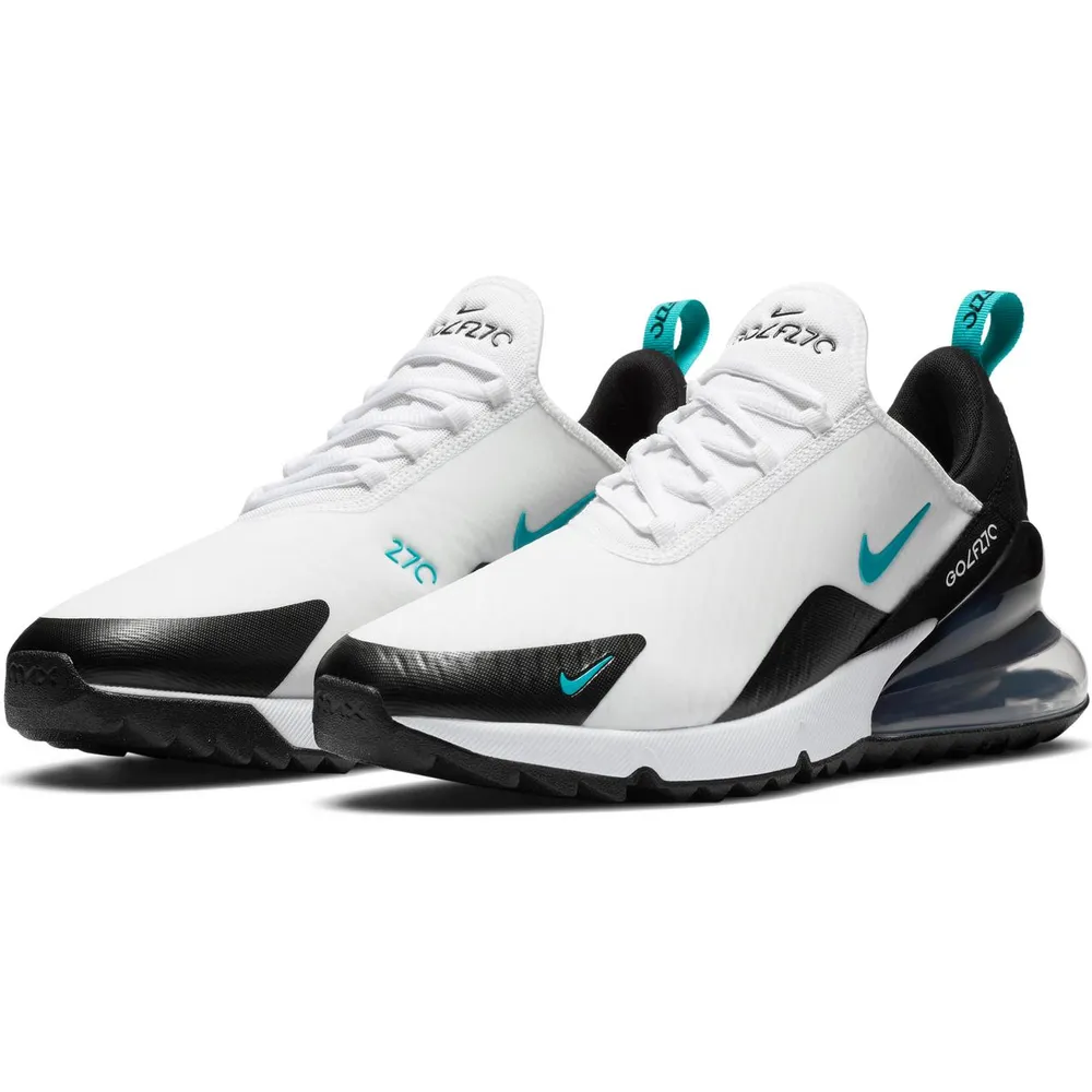 Men's Air Max 270 G Spikeless Golf Shoe - White/Black/Blue