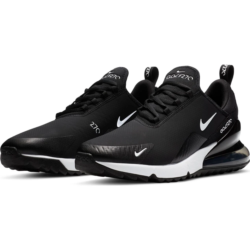Air Max 270 G Spikeless Golf Shoe - Black/White