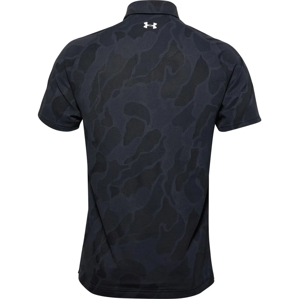 Men's Vanish Jacquard Short Sleeve Polo