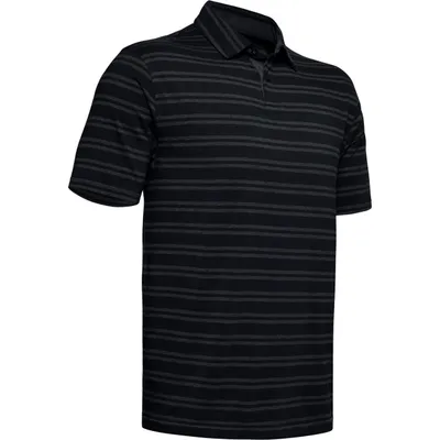 Men's Charged Cotton Scramble Stripe Short Sleeve Polo