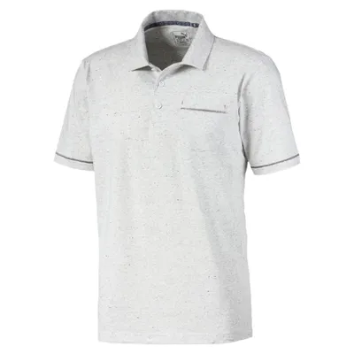 Men's Slub Short Sleeve Polo