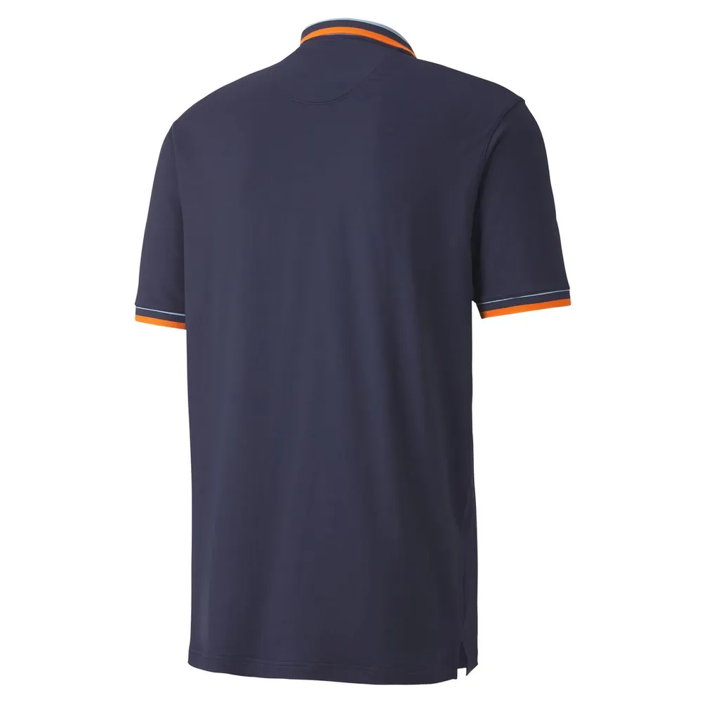 Men's Lux Solid Short Sleeve Polo