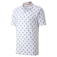 Men's Lux Skull Short Sleeve Polo