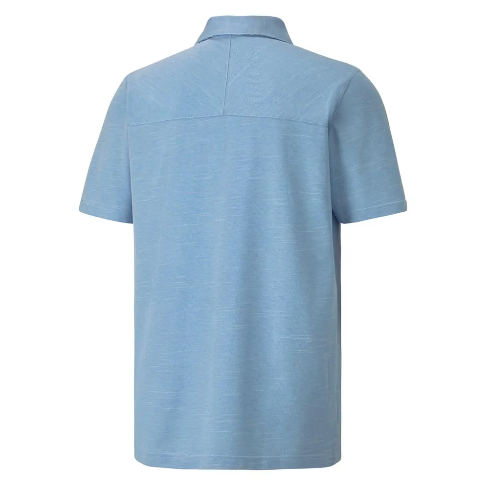 Men's Vertical Short Sleeve Polo