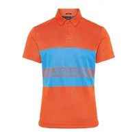 Men's Theo Slim fit TX Jaquard Short Sleeve Polo