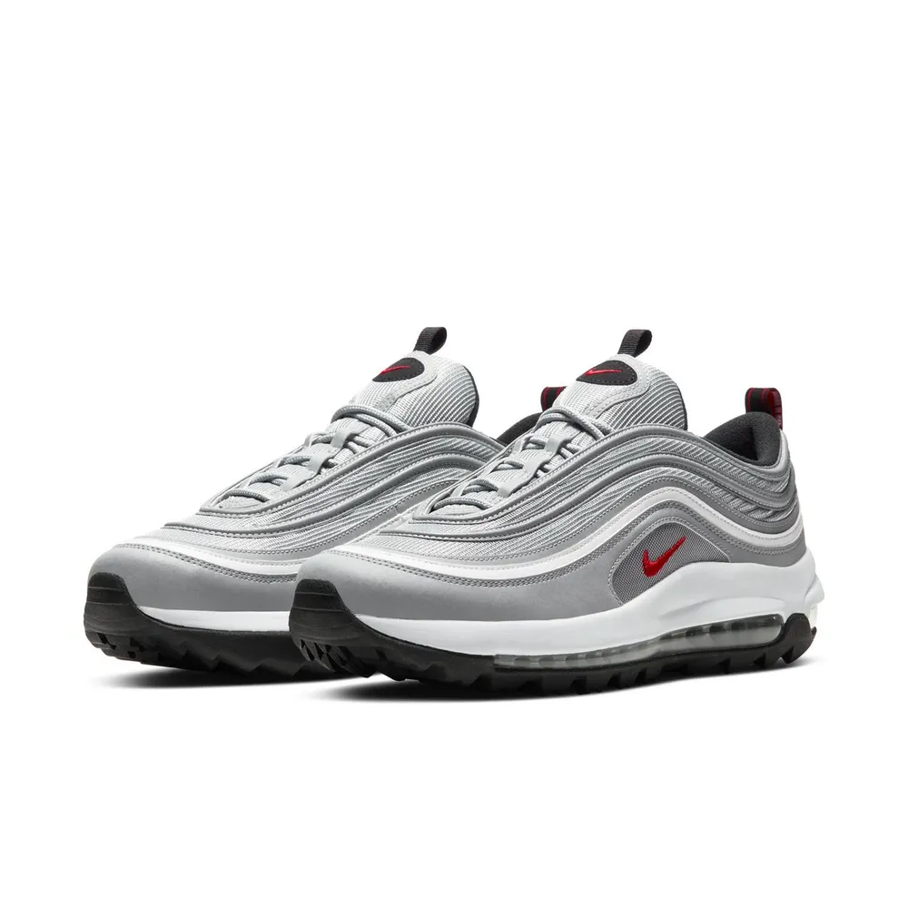 Men's Air Max 97 G Silver Bullet Spikeless Golf Shoe - Silver/Multi