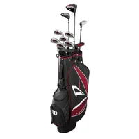 Deep Red Tour Package Set with Cart Bag