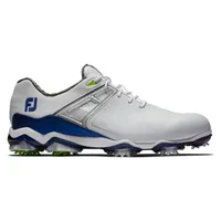 Men's Tour X Spiked Golf Shoe - White/Blue