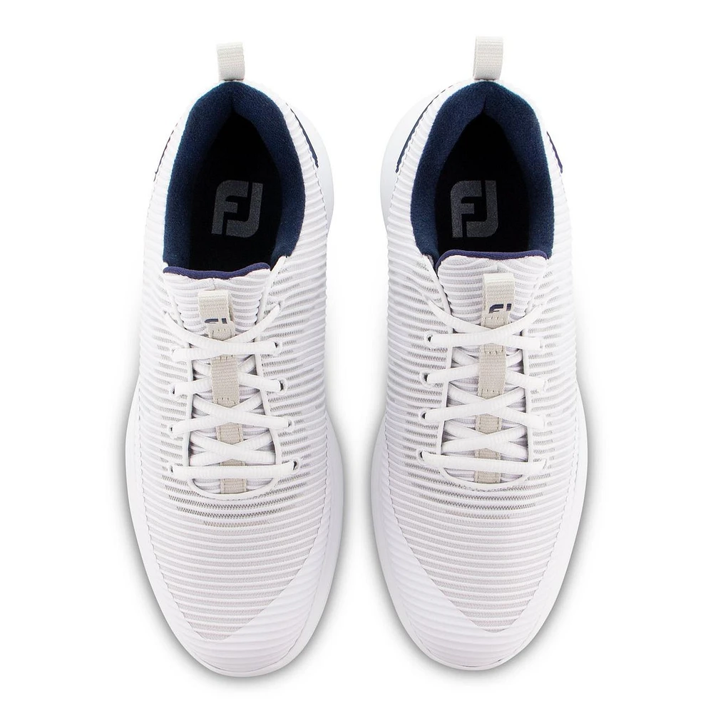 Men's Flex XP Spikeless Golf Shoe - White/Navy
