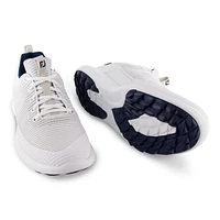 Men's Flex XP Spikeless Golf Shoe - White/Navy