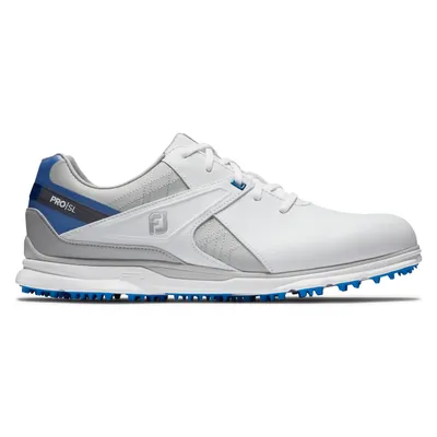 Men's Pro SL Spikeless Golf Shoe - White/Blue/Grey