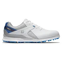 Men's Pro SL Spikeless Golf Shoe - White/Blue/Grey
