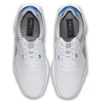 Men's Pro SL Spikeless Golf Shoe - White/Blue/Grey