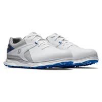 Men's Pro SL Spikeless Golf Shoe - White/Blue/Grey