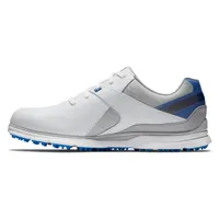 Men's Pro SL Spikeless Golf Shoe - White/Blue/Grey