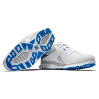 Men's Pro SL Spikeless Golf Shoe - White/Blue/Grey