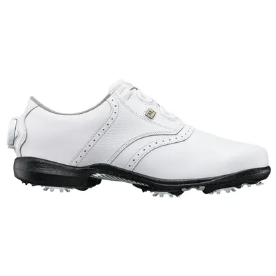 Women's DryJoy Boa Spiked Golf Shoe - White