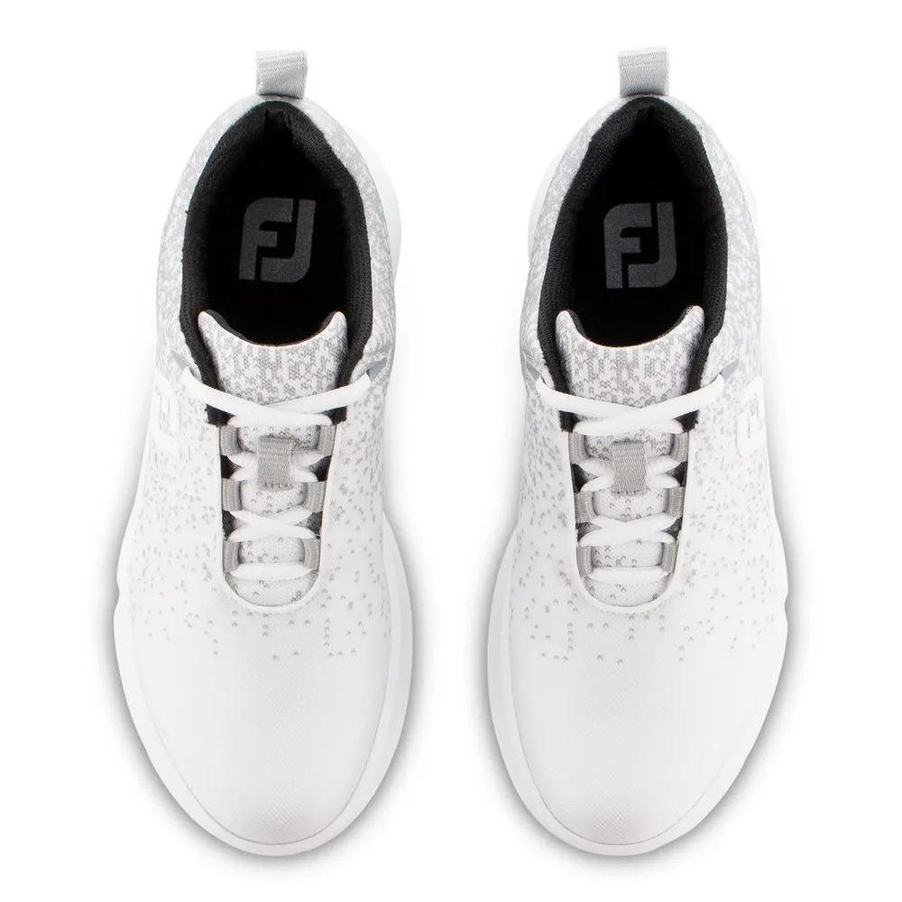 Women's Leisure Spikeless Golf Shoe - White/Grey