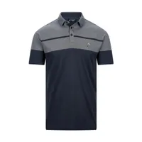 Men's Birdseye Block Short Sleeve Polo