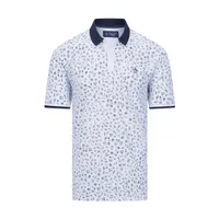 Men's Clubhouse Printed Short Sleeve Polo