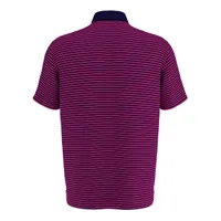 Men's 3-Colour Stripe Short Sleeve Polo