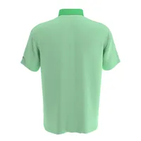 Men's Birdseye Colourblock Short Sleeve Polo