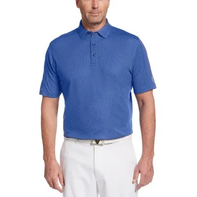 Men's Jacquard Short Sleeve Polo