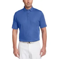 Men's Jacquard Short Sleeve Polo