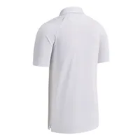 Men's Engineered Chest Stripe Short Sleeve Polo