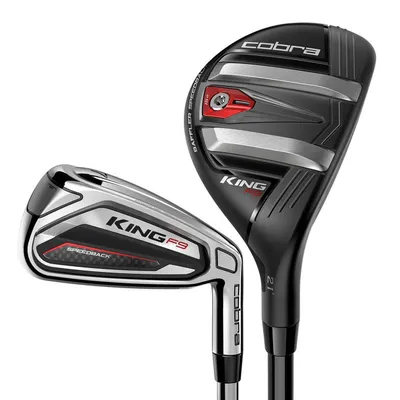 F9S 4H 5H 6-PW Combo Iron Set with Steel Shafts